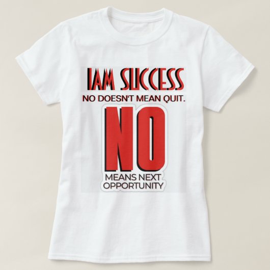 VOLGENDE KANS T-SHIRT (Design voorkant)