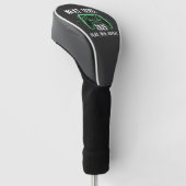 Volgende Level 2025 Play Win Herhaal Grappige Game Golfheadcover (Schuin)