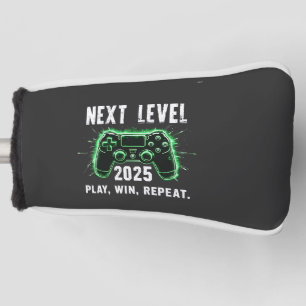 Volgende Level 2025 Play Win Herhaal Grappige Game Golfheadcover