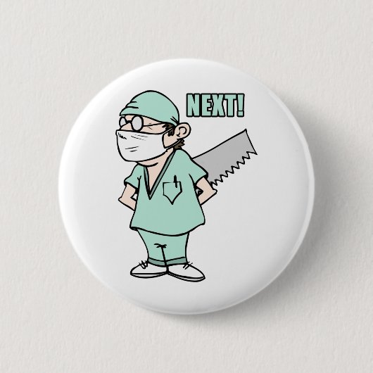 Volgende! Ronde Button 5,7 Cm (Voorkant)