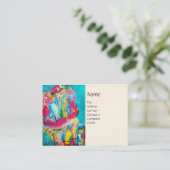 VOLGENDE SPELER IN DE NACHT, wit Visitekaartje (Staand voorkant)