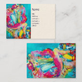 VOLGENDE SPELER IN DE NACHT, wit Visitekaartje (Voorkant / Achterkant)