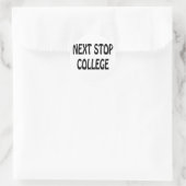Volgende Stop College Sticker (Tas)