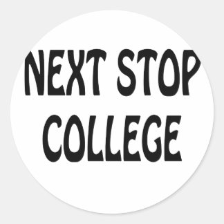 Volgende Stop College Sticker