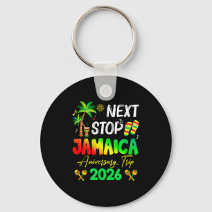 Volgende stop Jamaica 2026 Koppels Jubileum Famili Sleutelhanger