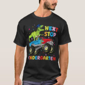 Volgende Stop Kleuterschool Monster Truck T-shirt (Voorkant)