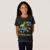 Volgende Stop Kleuterschool Monster Truck T-shirt (Voorkant volledig)