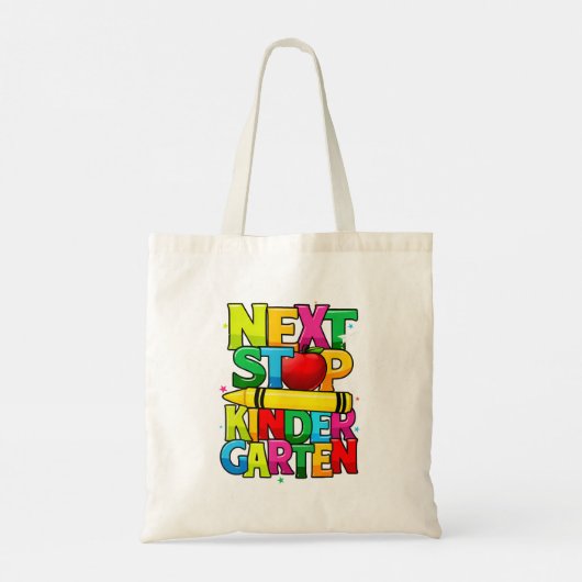 Volgende Stop Kleuterschool Preschool Afstuderen 2 Tote Bag (Achterkant)