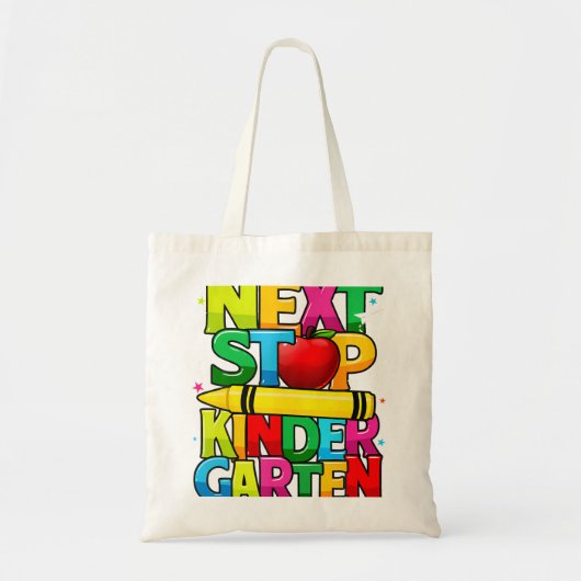 Volgende Stop Kleuterschool Preschool Afstuderen 2 Tote Bag (Voorkant)