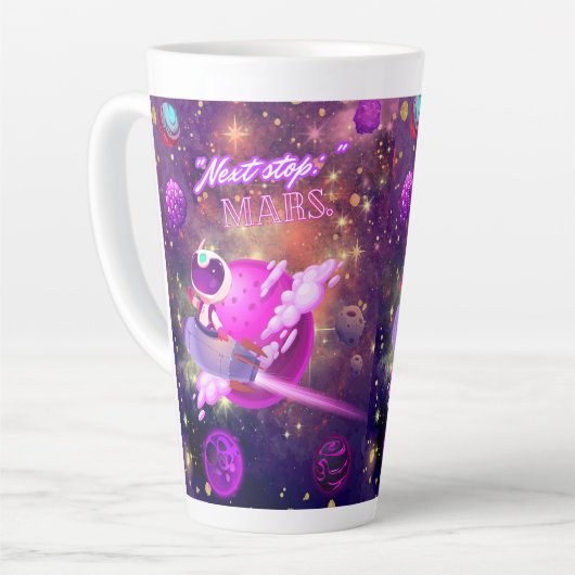 Volgende stop Mars Latte Mok (Linkerhoek)