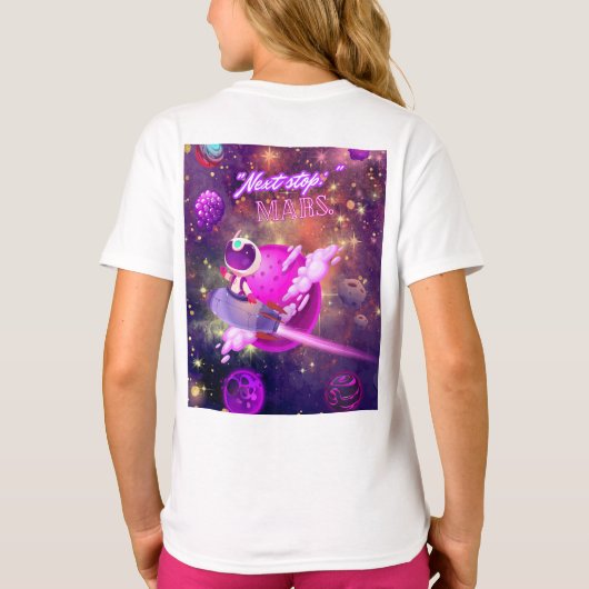 Volgende stop Mars T-shirt (Achterkant)