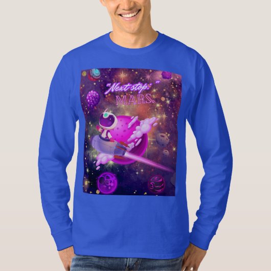 Volgende stop Mars T-shirt (Voorkant)