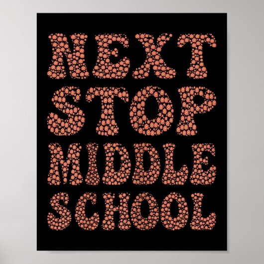 Volgende Stop Middelbare School Afstuderen CL Tren Poster (Voorkant)