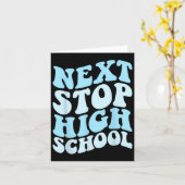 Volgende Stop middelbare school basisschool Afstud Kaart (Gele Bloem)