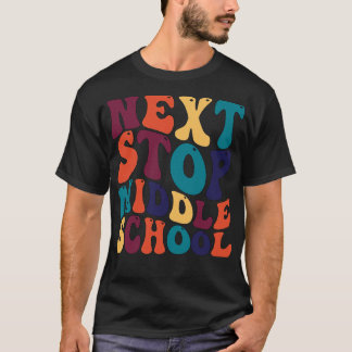 Volgende Stop middelbare school T-shirt