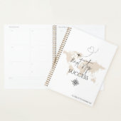 Volgende Stop Succes Avontuur wereldkaart Wanderlu Planner (Display)