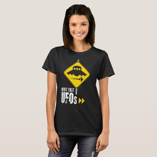 Volgende UFOs van de Uitgang T-shirt (Voorkant volledig)