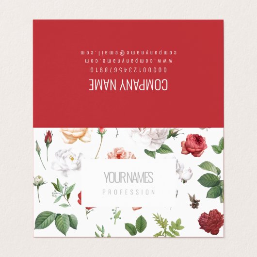 VOLGENDE VISITEKAARTJE : " STROMEN" (Buitenkant ongevouwen)