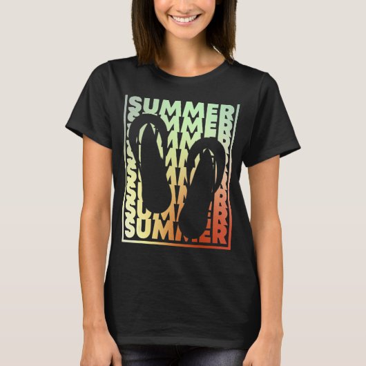 Volgende Zomer Design 2 T-shirt (Voorkant)
