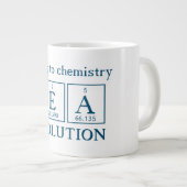 Volgens Chemistry is TEA een oplossing Grote Koffiekop (Voorkant rechts)