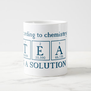 Volgens Chemistry is TEA een oplossing Grote Koffiekop