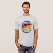 " volgens de grondwet is niemand boven de wet . " t-shirt (Voorkant volledig)