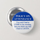 Volgens het beleid inzake werknemersparticipatie ( ronde button 5,7 cm (Voorkant /achterkant)