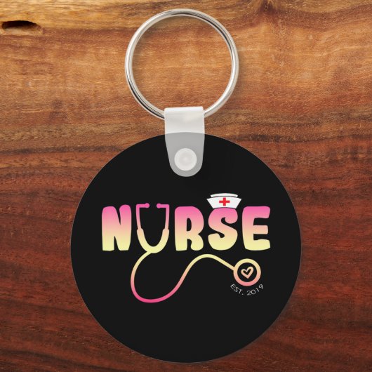 Volgens Jean Watson "Caring Sleutelhanger (Voorkant)