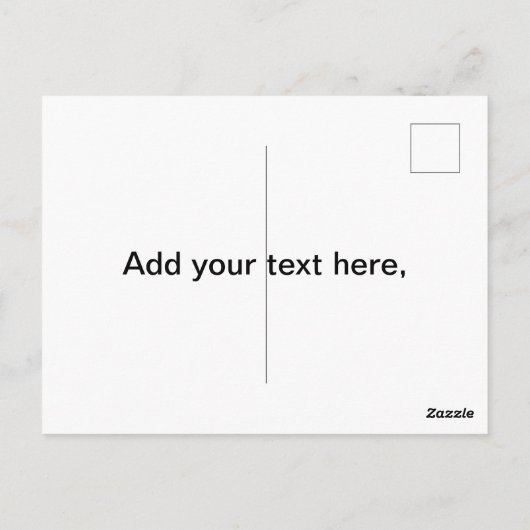 Volgers Briefkaart (Achterkant)