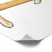 Volgorde van afbeeldingen van mannelijke gymnast poster (Hoek)