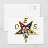 VOLGORDE VAN DE STAR-POSTKAARTEN VOOR OOST BRIEFKAART (Voorkant / Achterkant)