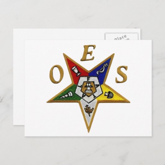 VOLGORDE VAN DE STAR-POSTKAARTEN VOOR OOST BRIEFKAART (Voorkant / Achterkant)