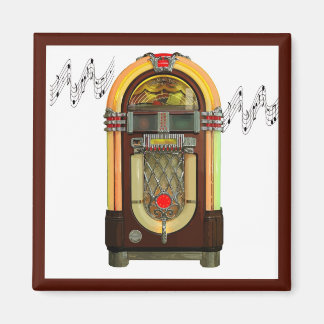 Volgroeid Jukebox Magnet