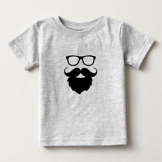 Volgroeide grappige baard man (Voorkant)
