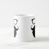 Volgroeide grappige baard man koffiemok (Center)