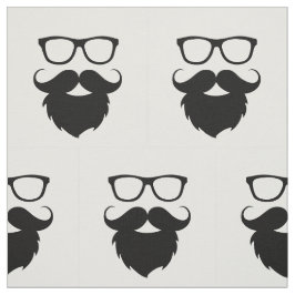 Volgroeide grappige baard man stof