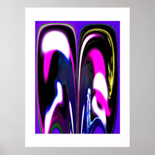 Volgtijd kunst poster