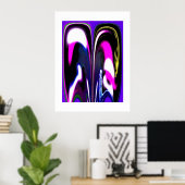 Volgtijd kunst poster (Thuiskantoor)