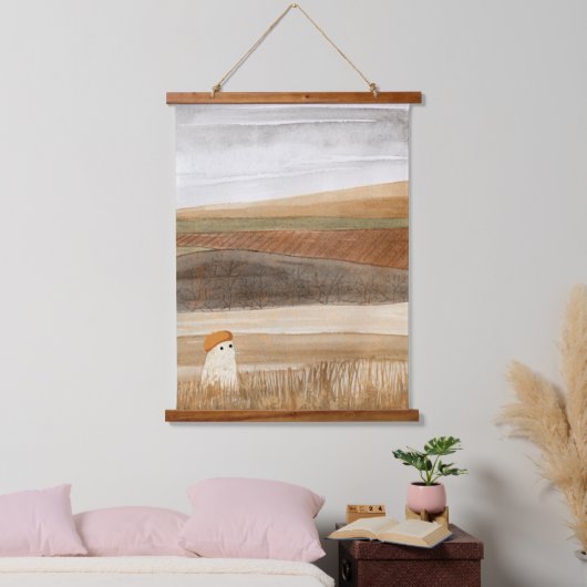 volgzaam hangend wandkleed (Slaapkamer)