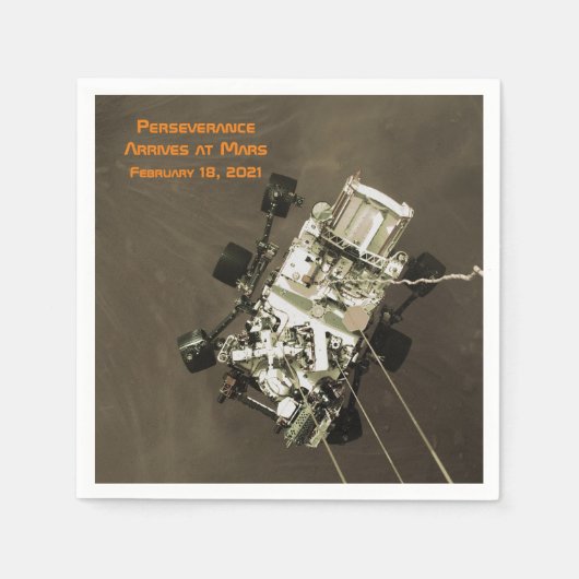 Volharding arriveert op Mars Servet (Voorkant)