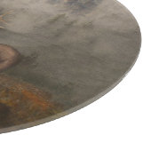 "Volharding De Eland" Rond Snijplank (Hoek)