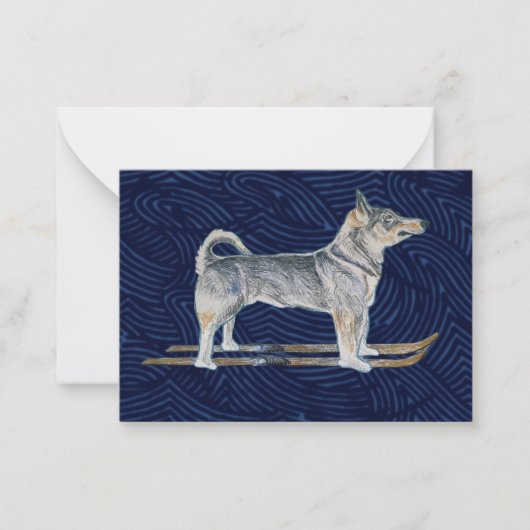Volhound Note Cards Notitiekaartje (Voorkant)