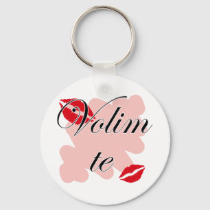 Volim te - Serbian - Ik hou van je Sleutelhanger