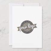 Voljarig Uitzicht Kalender met Bedrijf Logo Kaart (Achterkant)