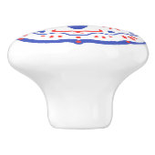 Volk Flora Wijzer Keramische Knop (Zijkant)
