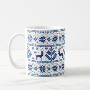Volk ornament patroon koffiemok