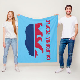 volk van Californië Fleece Deken