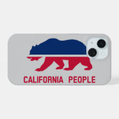 volk van Californië iPhone 15 Case (Achterkant horizontaal)