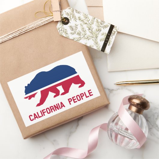 volk van Californië Rechthoekige Sticker (Geschenken)