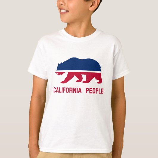 volk van Californië T-shirt (Voorkant)